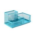 thumbnail image 1 of stanreset Iron Pen Holder Replacement Coated Unfading Anti-corrosive School Dorm Desktop Note Controller Pencil Container Blue, 1 of 1