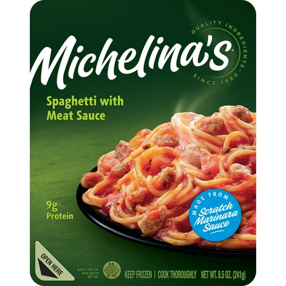 Michelina's Spaghetti w/ Meat Sauce 8.5oz (Frozen Dinner)