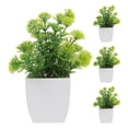 thumbnail image 1 of FESTFENDS 4Ud Plantas Falsas En Maceta Para Interior De Hogar Oficina Y Estantes Con, 1 of 8