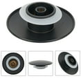 Verolina Matte Black Basin Waste Up Bathroom Sink Push Button Click