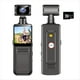 thumbnail image 1 of Cámara de Acción de Bolsillo 4K, Videocámara Deportiva HD con Rotación de 180°, Minicámara Wifi, Cámara Deportiva Portátil de 32 GB., 1 of 5