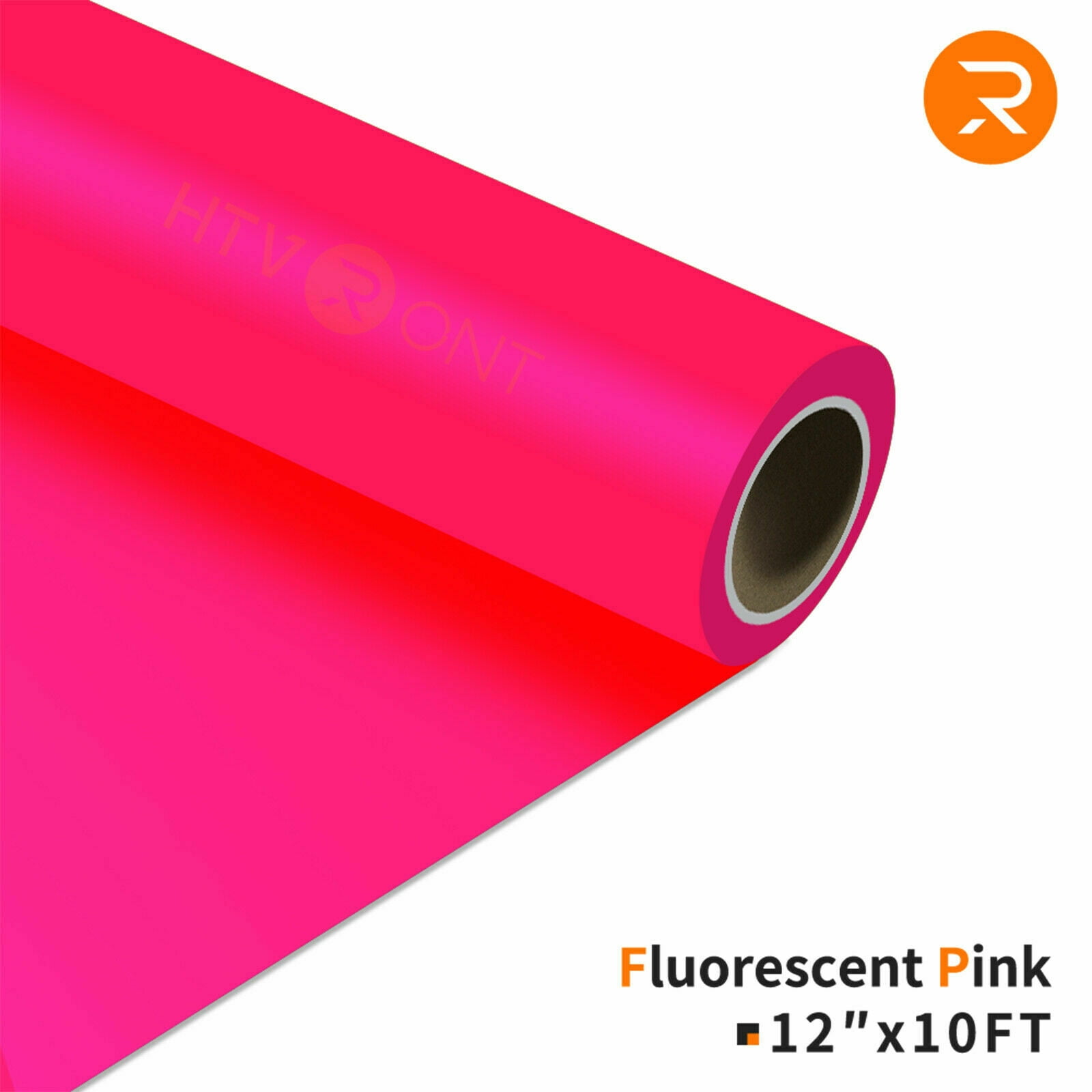 Fluorescent Pink Heat Transfer Vinyl Rolls - 12 x 10FT Iron on Vinyl for  Shirts,Iron on for Cricut & All Cutter Machine-Easy to Cut & Weed for Craft  Heat Vinyl Design（Fluorescent Pink ） 