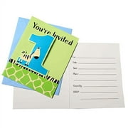 Wild At One Zebra Invitation by Creative Converting - 895686