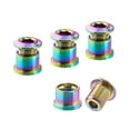 thumbnail image 1 of Greeniant Tornillo de aleación para bicicletas de 4 piezas, tornillos universales para fijación de bicicletas, tornillos de rueda de cadena, piezas de Ciclismo Tipo 12 Greeniant OD025072-12, 1 of 6