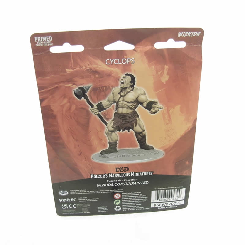 WizKids WZK90432 Dungeons & Dragons Nolzurs Marvelous Cyclops W16 Miniatures
