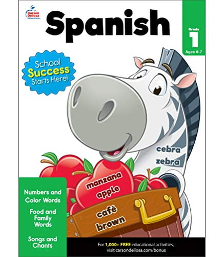Spanish Grade 1 Brighter Child Grades 1 Paperback Brighter Child 