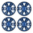 thumbnail image 5 of 4Pcs/Set 15 inch Universal Wheel Rims Cover Hubcaps Snap on Car Truck SUV Wheel Covers ABS+PC Material （15-inch,Black +Blue Lacquer), 5 of 9