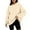 Beige, variant on Women's Oversized Sweatshirts, Pullover Hoodies, Short Velvet, Comfy Casual, Loose Lightweight, 2025 Fall Outfits, Y2K Clothes