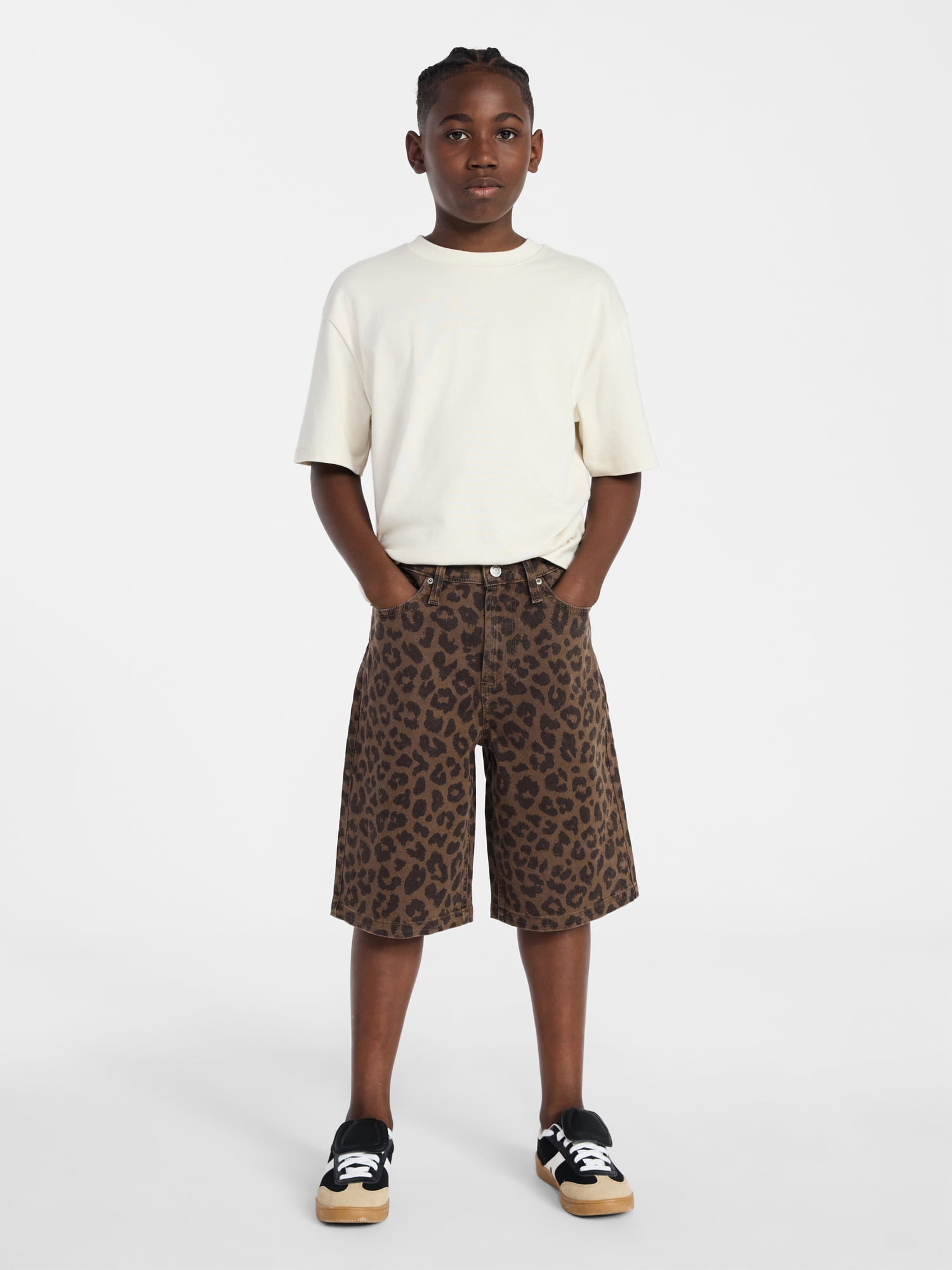 Weekend Academy Boys Baggy Denim Shorts, Sizes 4-18