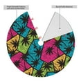 thumbnail image 2 of Yiaed Hawaii Palms Print Christmas Tree Skirt , Tree SkirtsTree Mat for Christmas Winter Holiday Indoor Decorations-48", 2 of 7