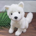 thumbnail image 3 of FNNMNNR Arctic Fox Plush Toy 9.84 inches, 25cm, Soft Snow Queen Fox Stuffed Animal Doll, 3 of 6