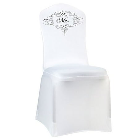 Mr. Chair Cover White