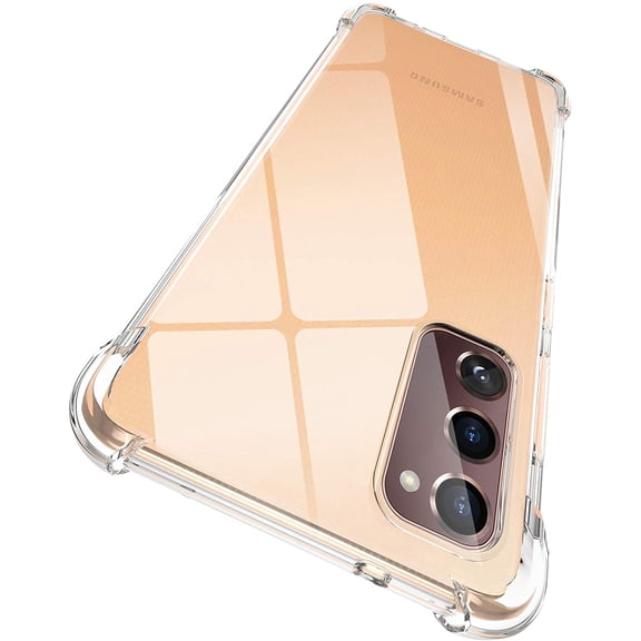 Case for Samsung S20 FE 5G, Crystal Clear Slim Protective Cover with 4 Reinforced Corners Bumper Flexible Transparent TPU for Samsung Galaxy S20 FE 5G(2020) 6.5" Clear