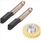 thumbnail image 2 of 4X W10112253 9706416 Cepillo de Motor W10380496 4162897 Engranaje de Tornillo Sin Fin del Mezclador para Soporte de Cocina Y 4 Par de Cepillos de Motor, 2 of 5
