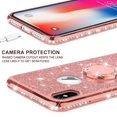 thumbnail image 5 of SOGA Diamond Bling Glitter Cute Phone Case with Kickstand Compatible for iPhone Xs Max Case, Rhinestone TPU Bumper with Magnetic Ring Stand Girls Women Cover for Apple iPhone Xs Max 6.5 [Rose Gold], 5 of 5