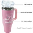 thumbnail image 4 of Inspirational Gifts for Women, Birthday Gifts for Mom Women Best Friend Her, 40 oz Tumbler with Handle and Straw, Christmas,Valentines Day,Mothers Day Gifts for Wife Female Sister Daughter Coworker, 4 of 6