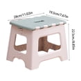 thumbnail image 3 of Folding Plastic Step Stool Heavy Duty Portable Non Slide Stool For Kids Adults Home Camping Outdoor Use, 3 of 6