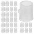 thumbnail image 3 of Arborister 50pcs Cord Grips Cable Clips Strain Relief Transparent, 3 of 10