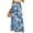 Sky Blue, variant on TRUBKH boho pants for women High Waist Wide Leg Pants Floral Solid Long Palazzo Pants Print Boho Palazzo Pants High Waist Trousers With Pockets travel pants women travel outfits for women Blue L