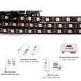 thumbnail image 7 of SVFISHKK DC5V SK6812 Similar WS2812B RGBNW Neutral White 60leds/Pixels/m Individually Addressable 4 Color in 1 LED Non-Waterproof (RGB+Neutral White, 16.4ft(5m) 300leds) (No Adapter or Controller), 7 of 7