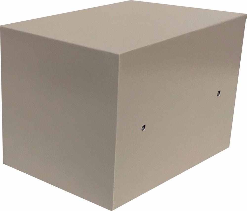 AbleHome Electronic Lock Wall Safe Steel Gray