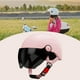 thumbnail image 5 of Casco de motocicleta Cascos de bicicleta para hombres Mujeres Adultos Scooter Desplazamientos Rosa, 5 of 9