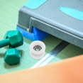 thumbnail image 4 of OUNONA White Plastic Rowing Machine Roller Bearing 1Pcs 1.7X1.7X1.2In, 4 of 8