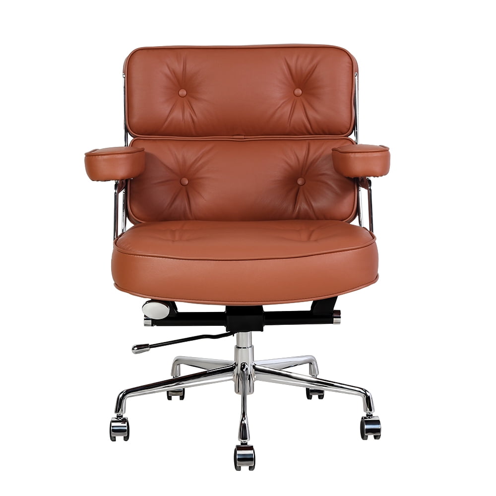 Jomeed Cc82 Delano Big And Tall Executive Office Chair With Ergonomic Lumbar  Support, Adjustable Height, And Comfort Core Memory Foam, Brown Leather :  Target