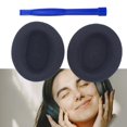 thumbnail image 2 of JZROCKER 1 Pair Replacement Ear Pad Cushions for Q35 Noise Cancelling Headphone Earpads Foam Headsets Ear Cups Earmuff, 2 of 8