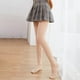thumbnail image 5 of Gibobby Pantalones de talla grande para mujer, pantalones cálidos sin costuras, medias tonificadas de carne desnuda, ropa exterior, mallas para caminar y medias, (Beige, S), 5 of 5