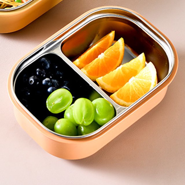 Stainless Steel Leakproof Insulation Lunch Box for Kids Cute Bento Box