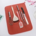thumbnail image 3 of Kitchen Dish Drying Mat Microfiber Dish Drain Pad Strong Water Absorption round Table Table Mats for Dining Room Table round Kitchen Table Mats Set Outdoor Dining Table Set for 8 round Table Mat Oval, 3 of 3