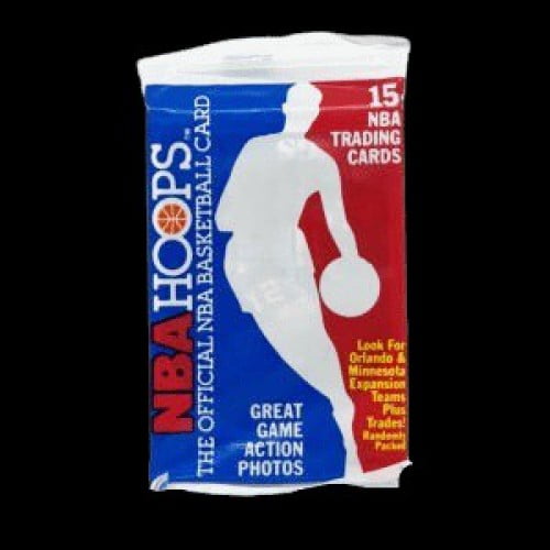 1989 NBA Hoops Series 2 Wax Pack