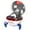 Blue, variant on XFGOU Simulated aircraft Toys and Hobbies Rocketship Toys For Kids DIY Toys For People Capsule Toy With Lights Music And Openable Door Toys For Exploration Game Spacecraft Model Helicopter