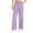 Light Violet, variant on LIJCC Girls Boys Dress Pants Wide Leg Uniform Pants Preppy Clothes Loose Long Trousers with Pockets