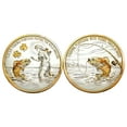 thumbnail image 4 of Moneda conmemorativa histórica para coleccionistas nostálgicos de EE. UU., regalo para entusiastas de las monedas., 4 of 9