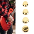 thumbnail image 3 of 4PCS Metal Knob Caps, Guitar Volume Tone Knobs Bass Volume Tone Control Knobs for 6mm Inner Diameter Potentiometer, 3 of 7