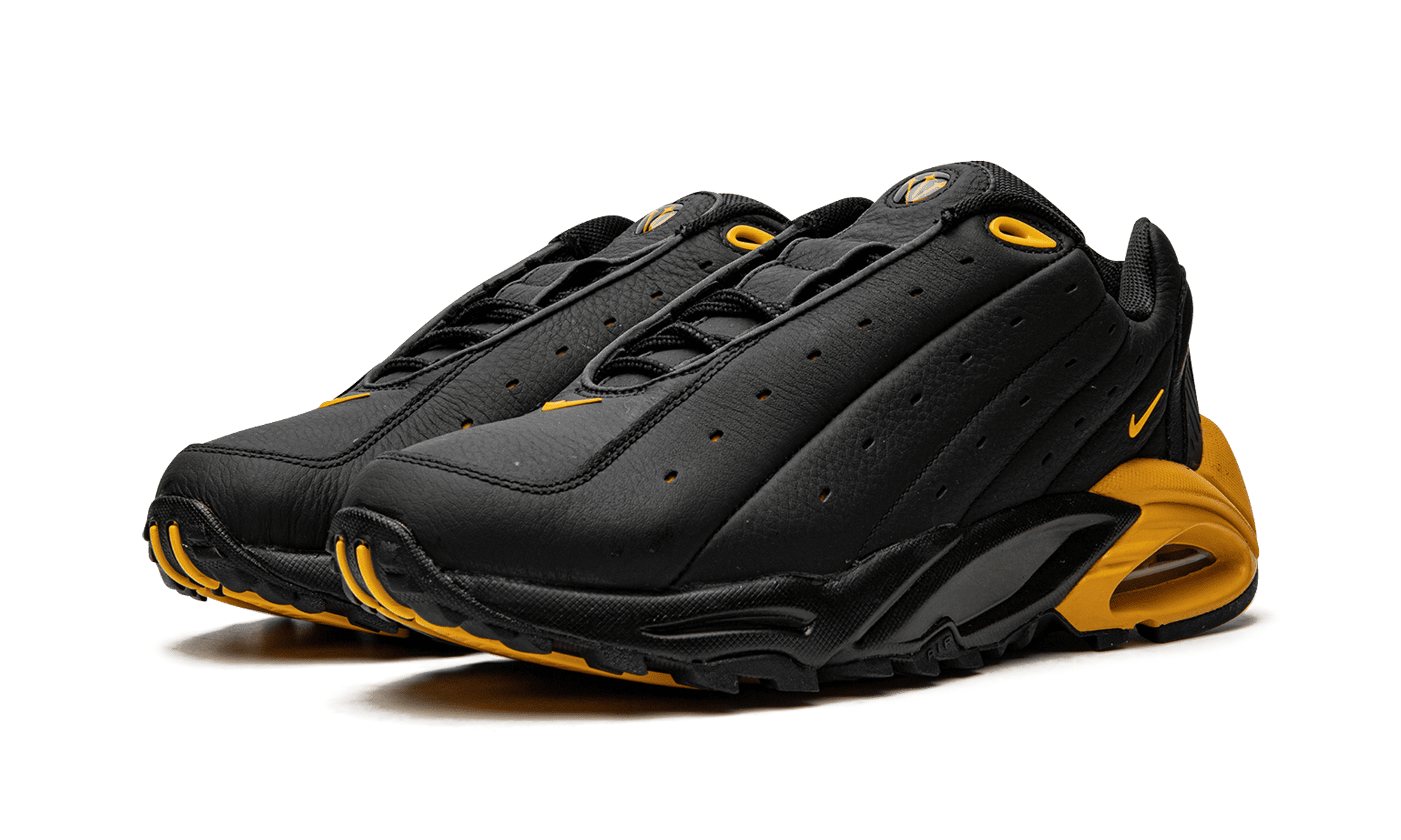 NIKE MENS Hot Step Air Terra x NOCTA "Black University Gold" DH4692 002 from Stadium Goods