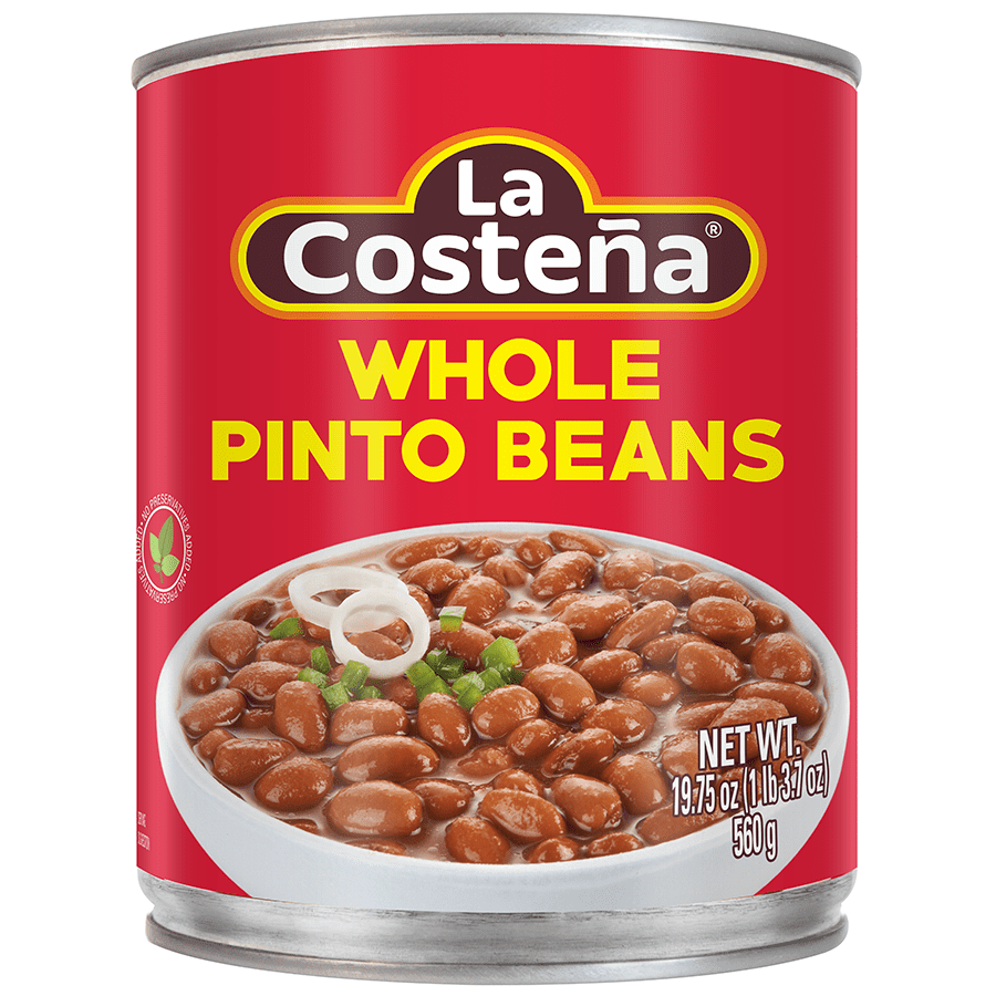La Costena Whole Pinto Beans, 19.75 oz Can