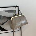 thumbnail image 3 of SPEKSEE Women PU Leather Kiss Lock Shoulder Bag Shoulder Crossbody Bag Texture Crossbody Bag for Work Shopping Travel Daily Use, 3 of 18