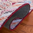 thumbnail image 6 of SAFAVIEH Tucson Einri Traditional Machine Washable Area Rug, 6' x 9', Blue/Red, 6 of 9