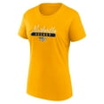 thumbnail image 2 of Women's Fanatics Gold/Navy Nashville Predators Two-Pack Fan T-shirt Set, 2 of 5