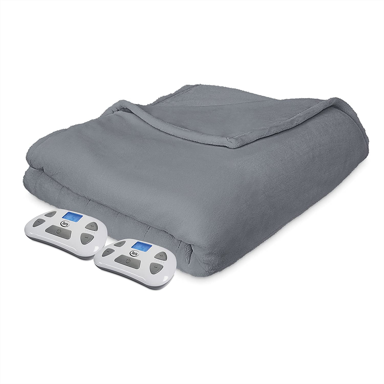 Serta Comfort Plush Electric Heated Warming Blanket