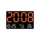 thumbnail image 1 of Reloj multifuncional Injueey bicolor naranja rojo, 1 of 6