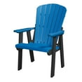 thumbnail image 6 of OS Home and Office Furniture 42" Resin Fan Back Chair in Blue/Black, 6 of 6