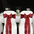 thumbnail image 5 of kjfeif Satin Chair Sashes Bows-Chair Ribbon Ties Back Sash for Wedding Party Events Banquet Chair Cover Decoration（6.69x108.35inch）, 5 of 5