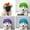 4 pc Afro Hair, variant on 4-Piece Fun Pet Wig Set Cosplay Wigs for Halloween Christmas Costume Parties for Cats and Dogs