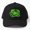 Black, variant on Head of Lettuce Baseball Cap, Vegetable Food Graphic Design, Classic Everyday Garden Hat
