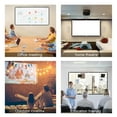 thumbnail image 5 of Projector Screen Soft High Density White Anti-Crease 100 Inch 16:9 Portable Foldable Double Sided Screen Outdoor Movie ,Wrinkle-Free, 5 of 6