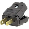 thumbnail image 2 of Leviton 8315-C 20 Amp 125 Volt Hospital Grade Plug - Straight Blade, Grounding, Black 2 of 10